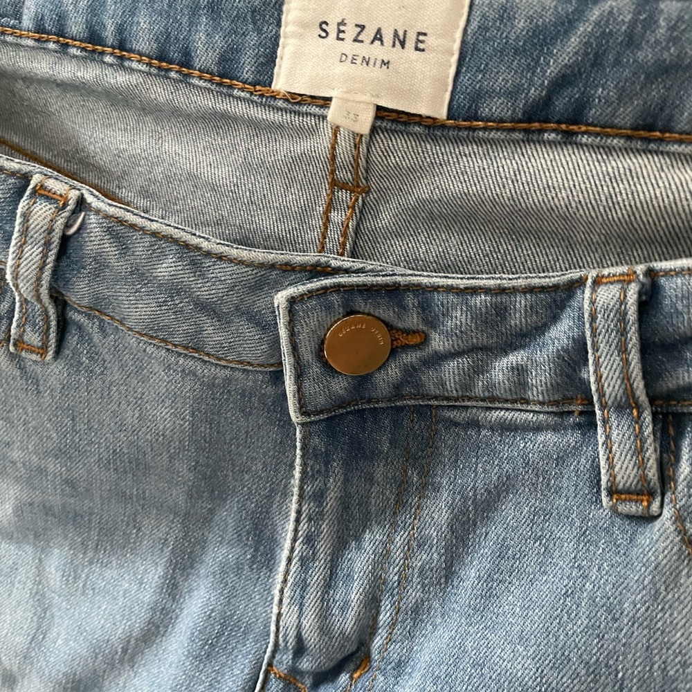 SEZANE Jeans - 1980 Boyfriend Light Blue